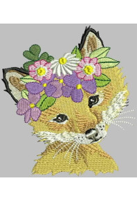 Pet061 - Boho Fox head